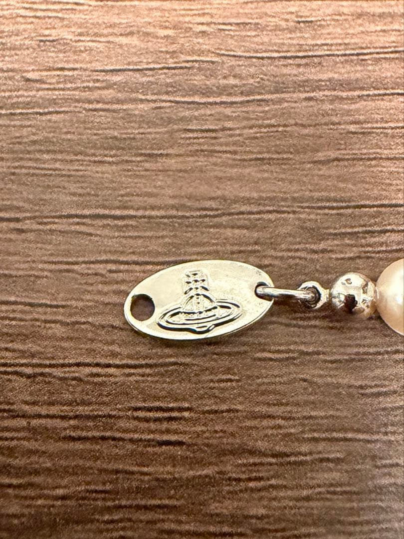 MAN MINI BAS RELIEF PEARL ネックレス