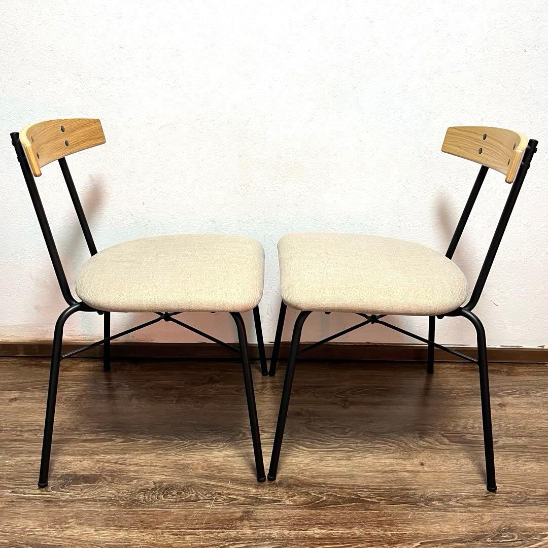 KANADEMONO Natural-Industrial ダイニングチェア