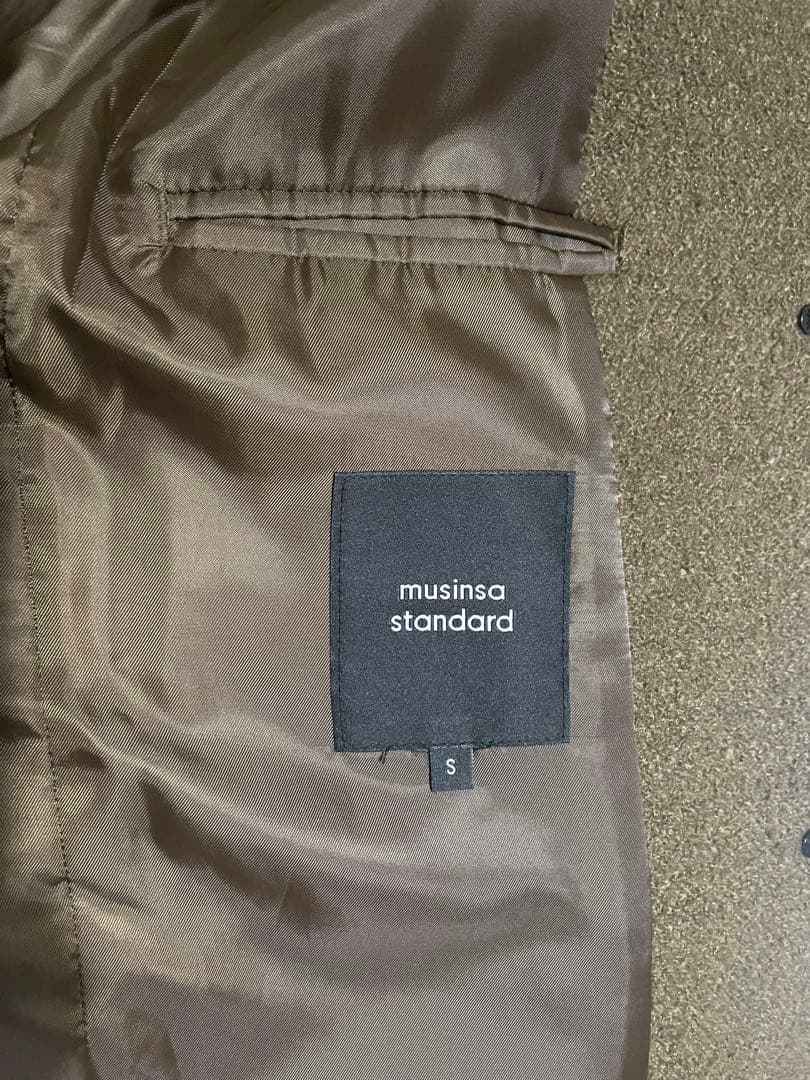 MUSINSA STANDARD WOMAN ハーフコート ブラウン S