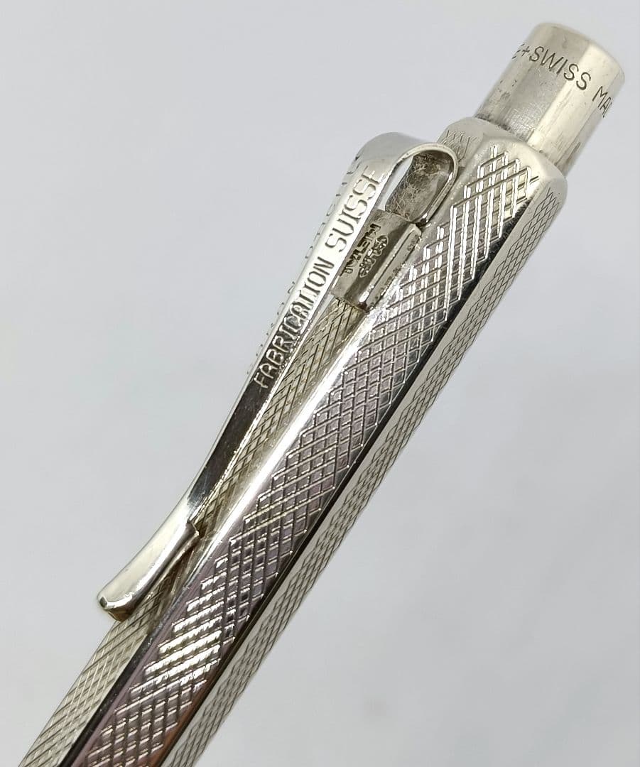 カランダッシュ エクリドール ボールペン レトロ 50周年記念 シルバー 銀張り