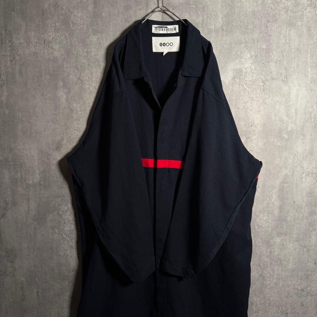 ⭐️希少⭐️00〇〇 ゼロゼロマルマル ショップコート XL相当 ネイビー 美品