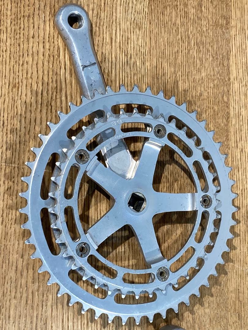 ビンテージ デュラエース DURA-ACE ダブル 50t 39t 165 オー