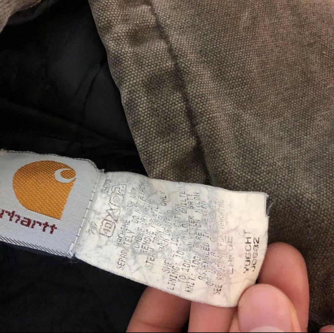 [激渋フェード‼️]Carhartt アクティブジャケット　ブラウン