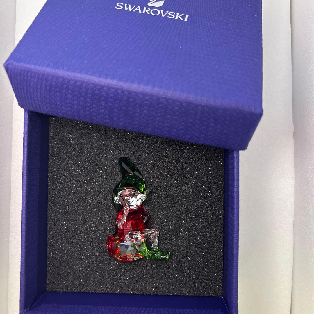 スワロフスキー　人形　ガラス細工　置物