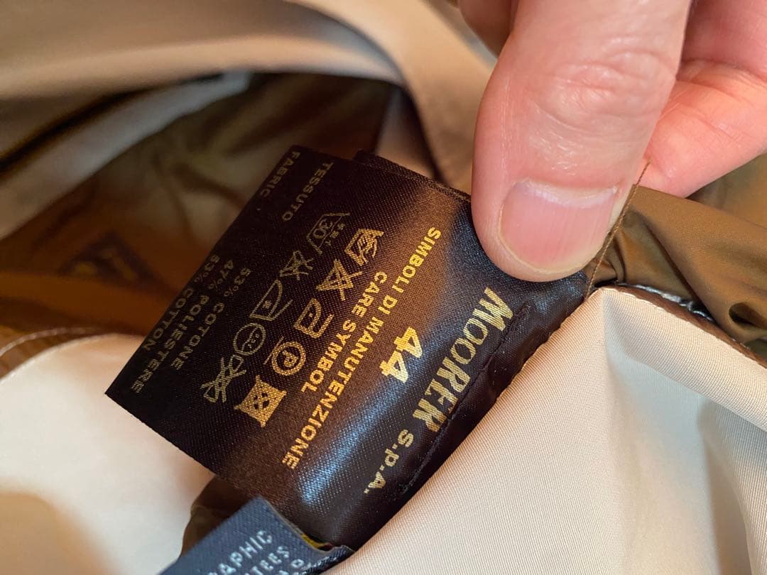 【アラーム】MooRER ムーレー castelnuovoコート