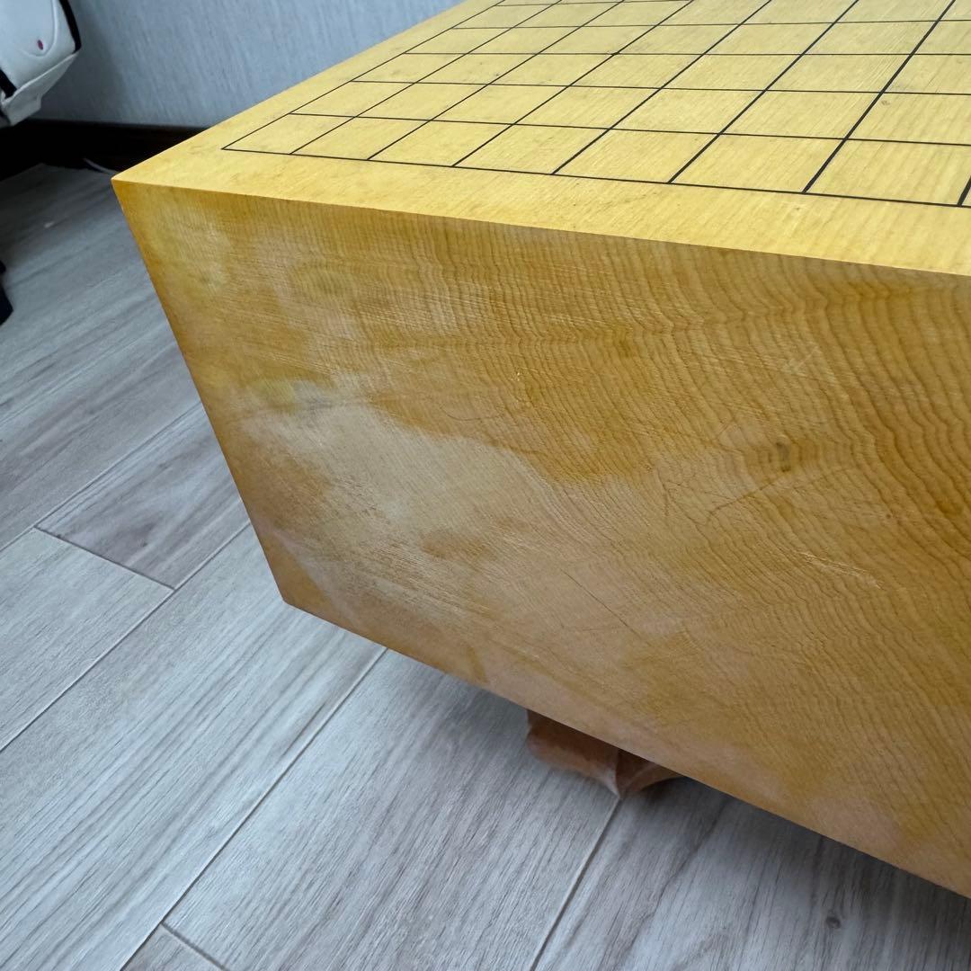 本榧碁盤　足付きヘソあり