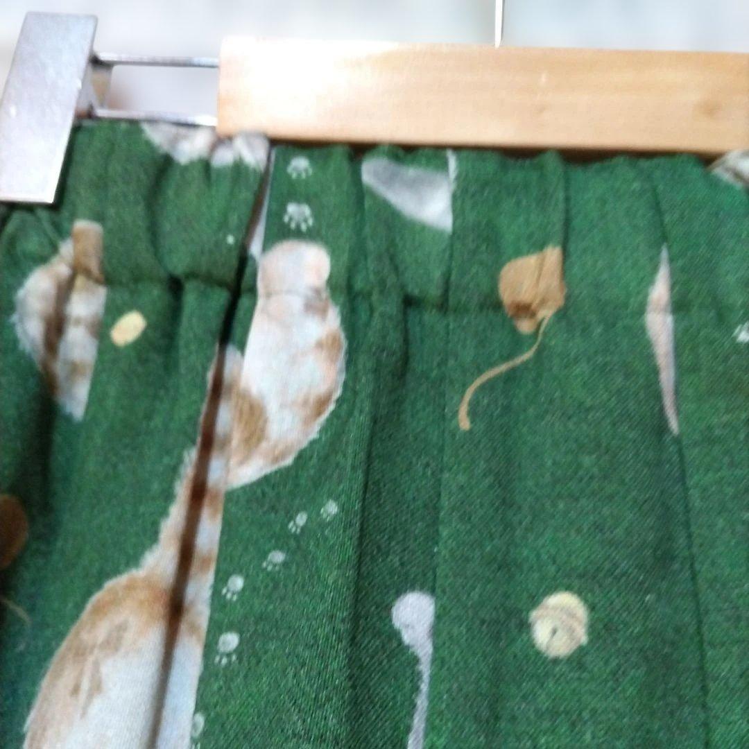 フランシュリッペ　猫 柄スカート