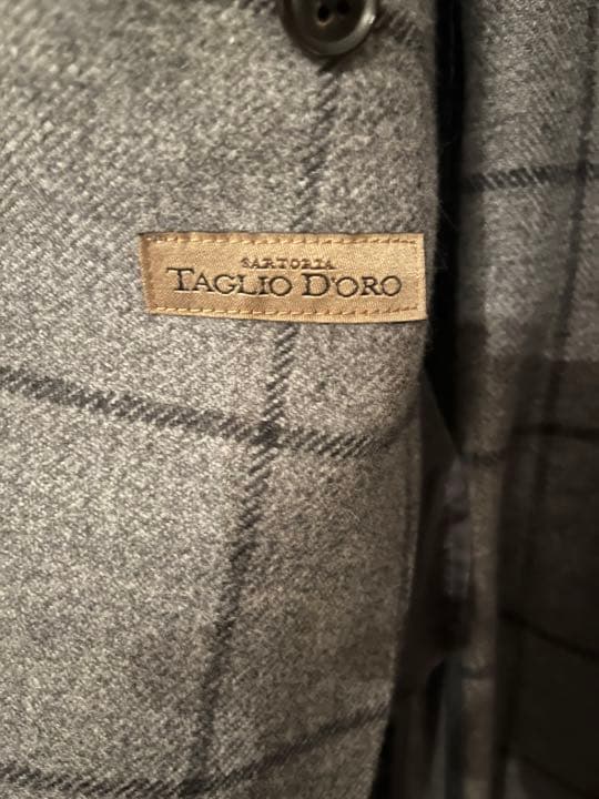 麻布テーラー コート サイズ46