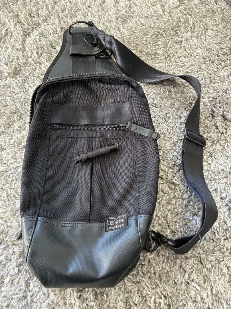 POTER ポーター ヒート ワンショルダー ナイロン ボディバッグ