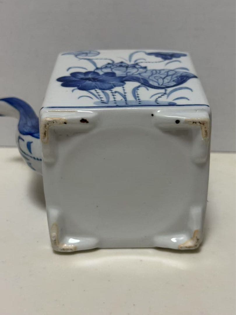 染付 急須 茶器 骨董