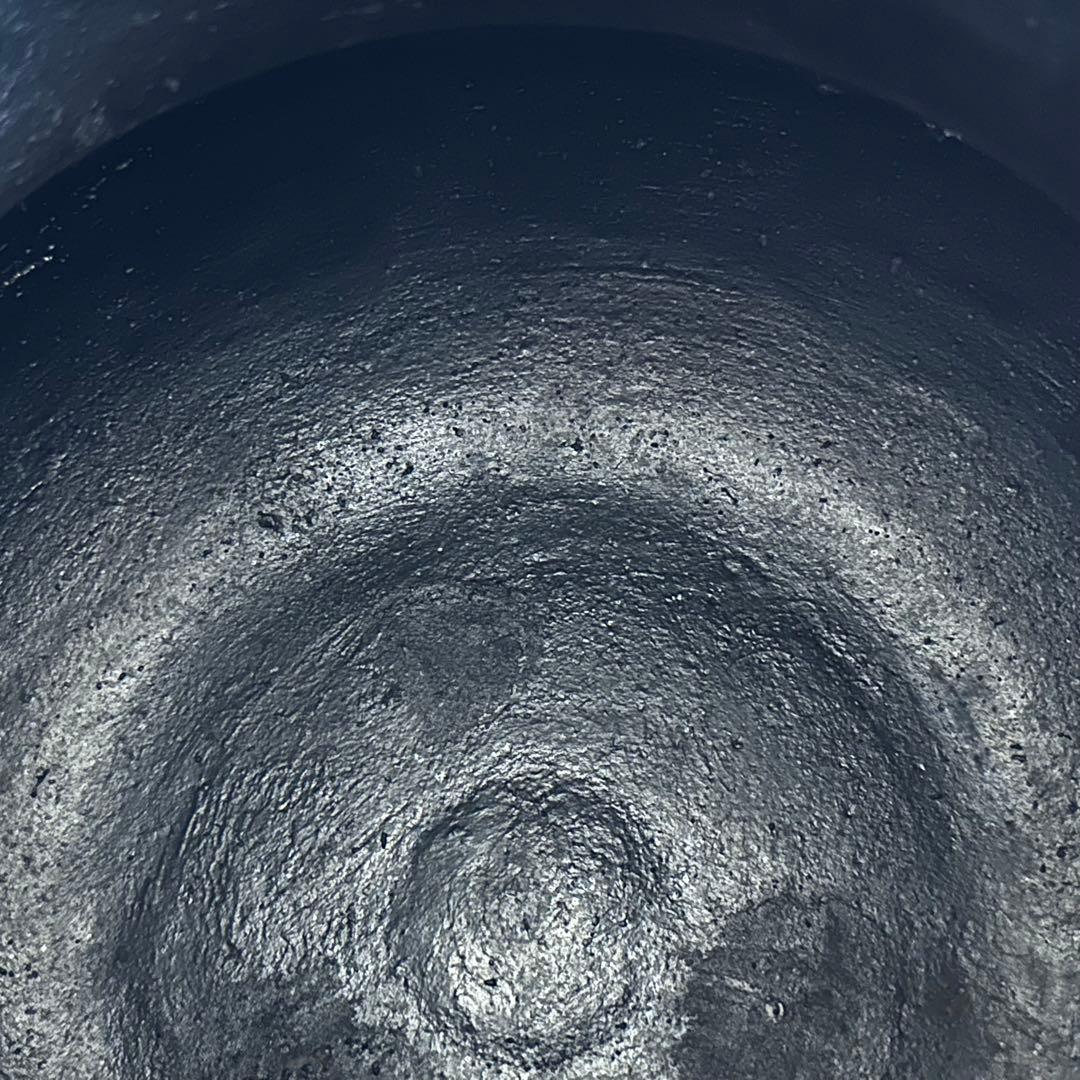 茶道具　瓢釜　金森紹栄　共箱　未使用品　炉釜　茶釜　茶の湯釜　茶会　稽古　鋳物