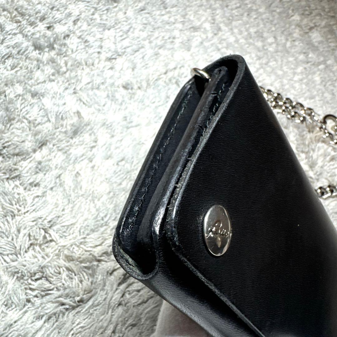【美品】Buco 長財布 本革 レザー ウォレットチェーン トラッカーウォレット