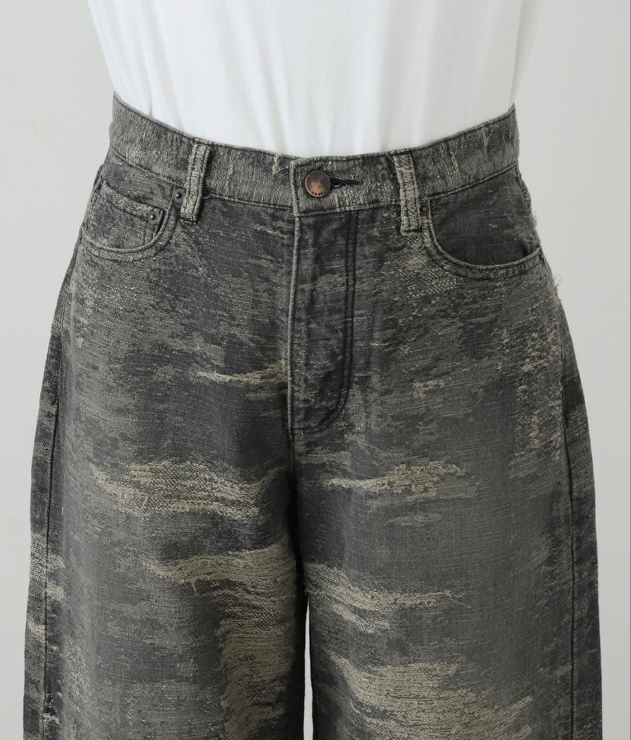 ぽっとTAAKK DENIM WIDEPANTS デニムパンツ