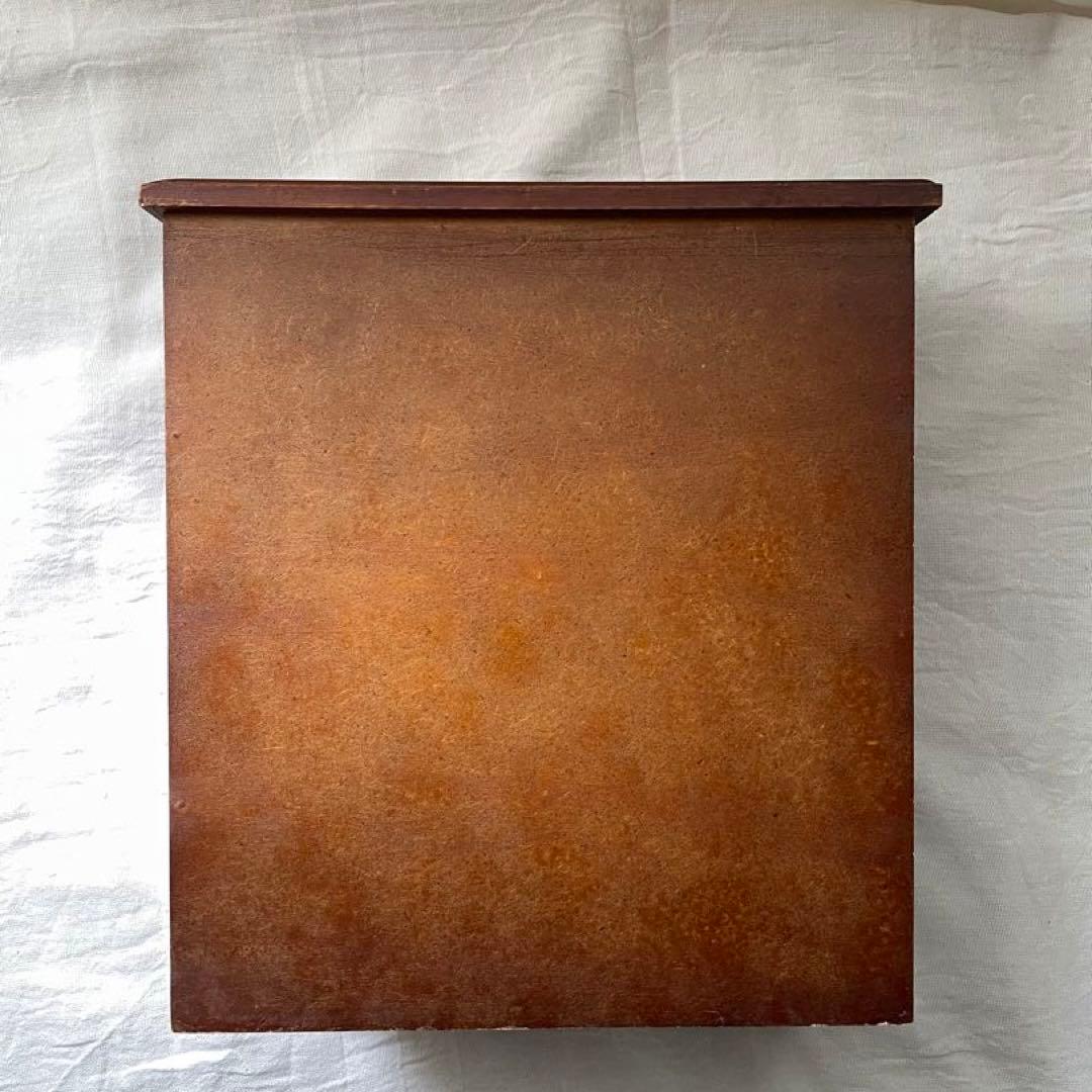 アンティーク　小タンス　ブラウン　古道具　古家具