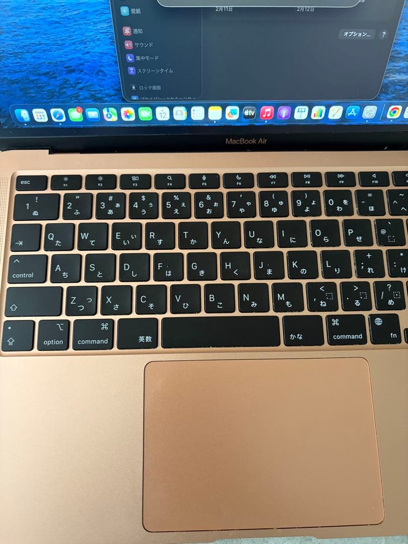 Apple MacBook Air ゴールド