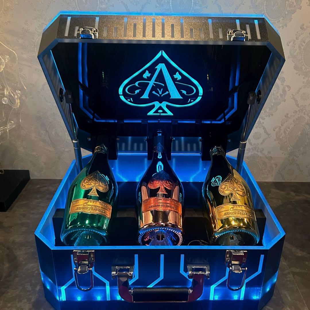 アルマンド LED 信号機 グリーン レッド ゴールド アタッシュケース