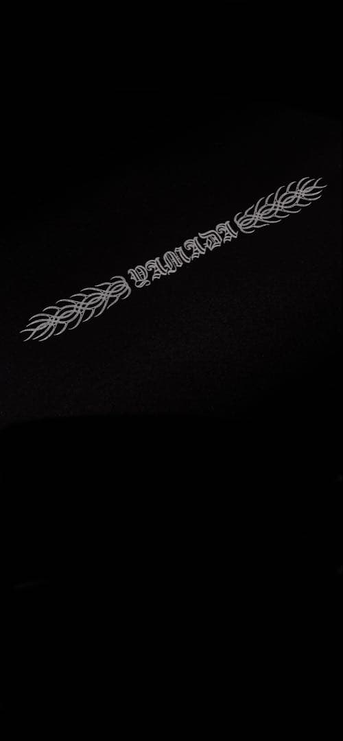 tattoo studio yamadaロンT ブラック　M 山田蓮