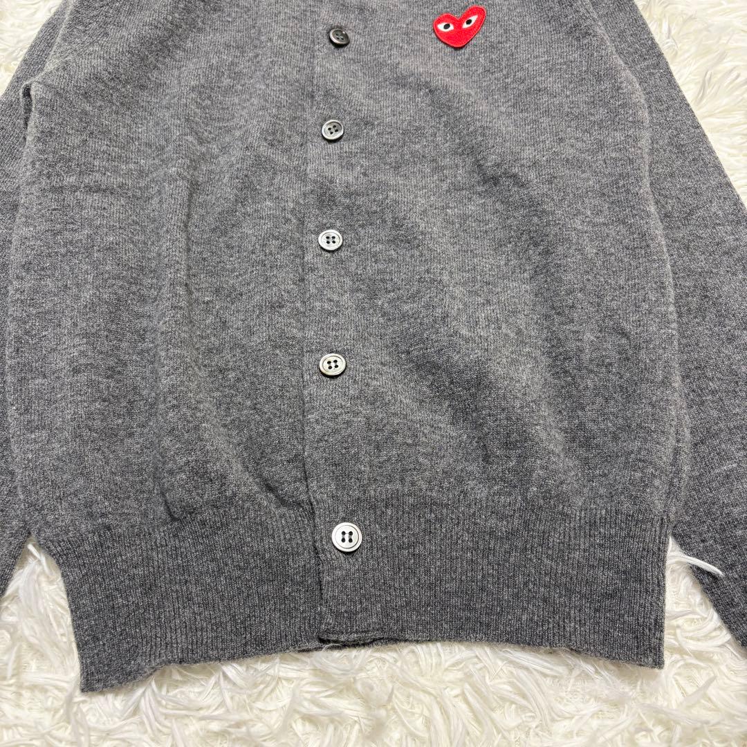 【新品未使用】コムデギャルソン AD2024/5 ラウンドネックカーディガン