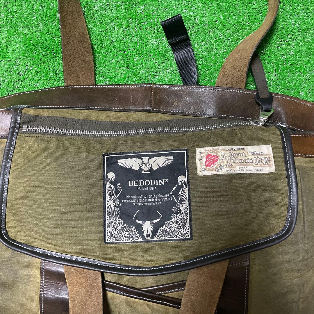 レアモデル BEDOUIN short medinaトートバッグ コブラバックル