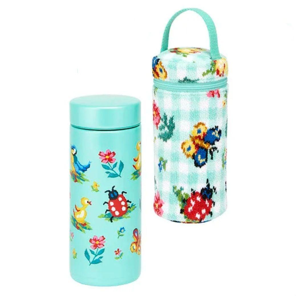 フェイラー★ハイジチェック ステンレスボトル ポーチセット 新品 TIGER