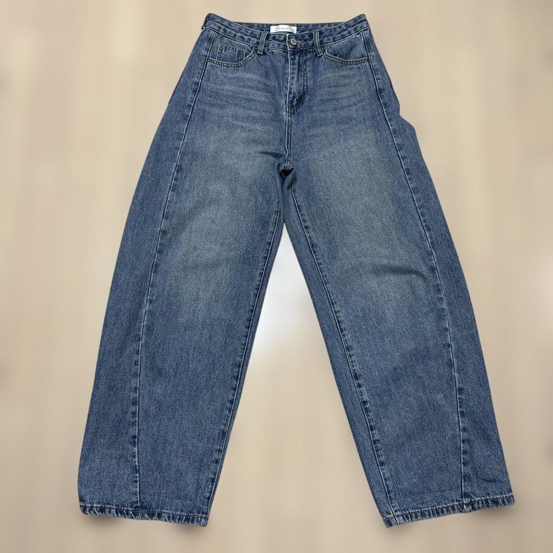 Eimee Lawリメイクカーブデニムパンツ