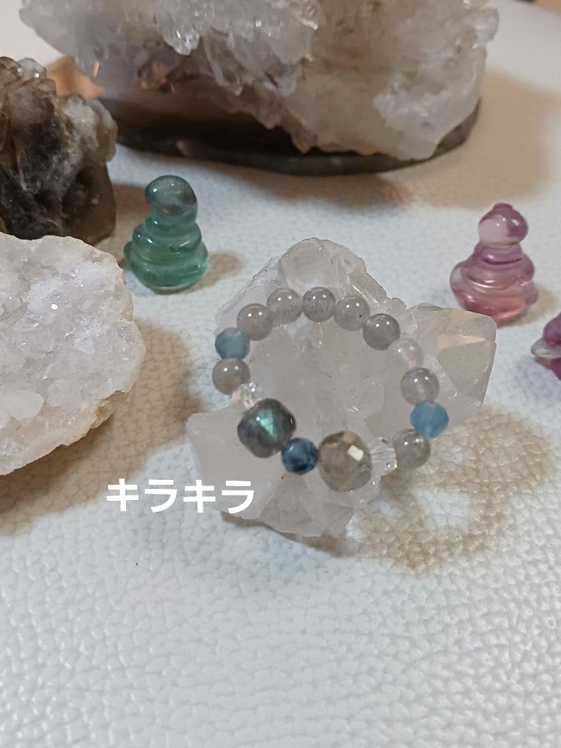 パワーストーン　天然石　お守り　リング