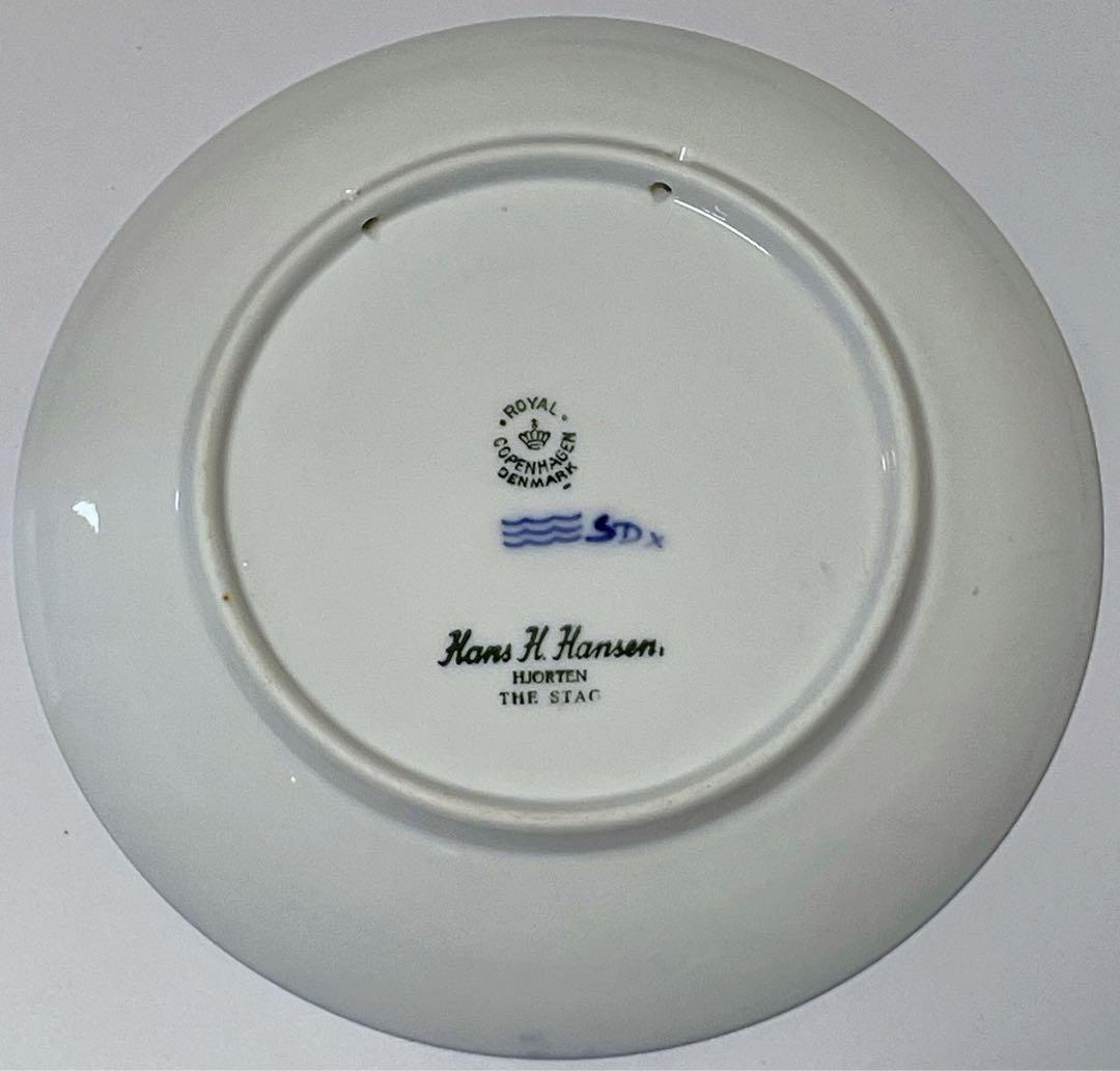 ロイヤルコペンハーゲン 1960年 牡鹿 イヤープレート クリスマスプレート