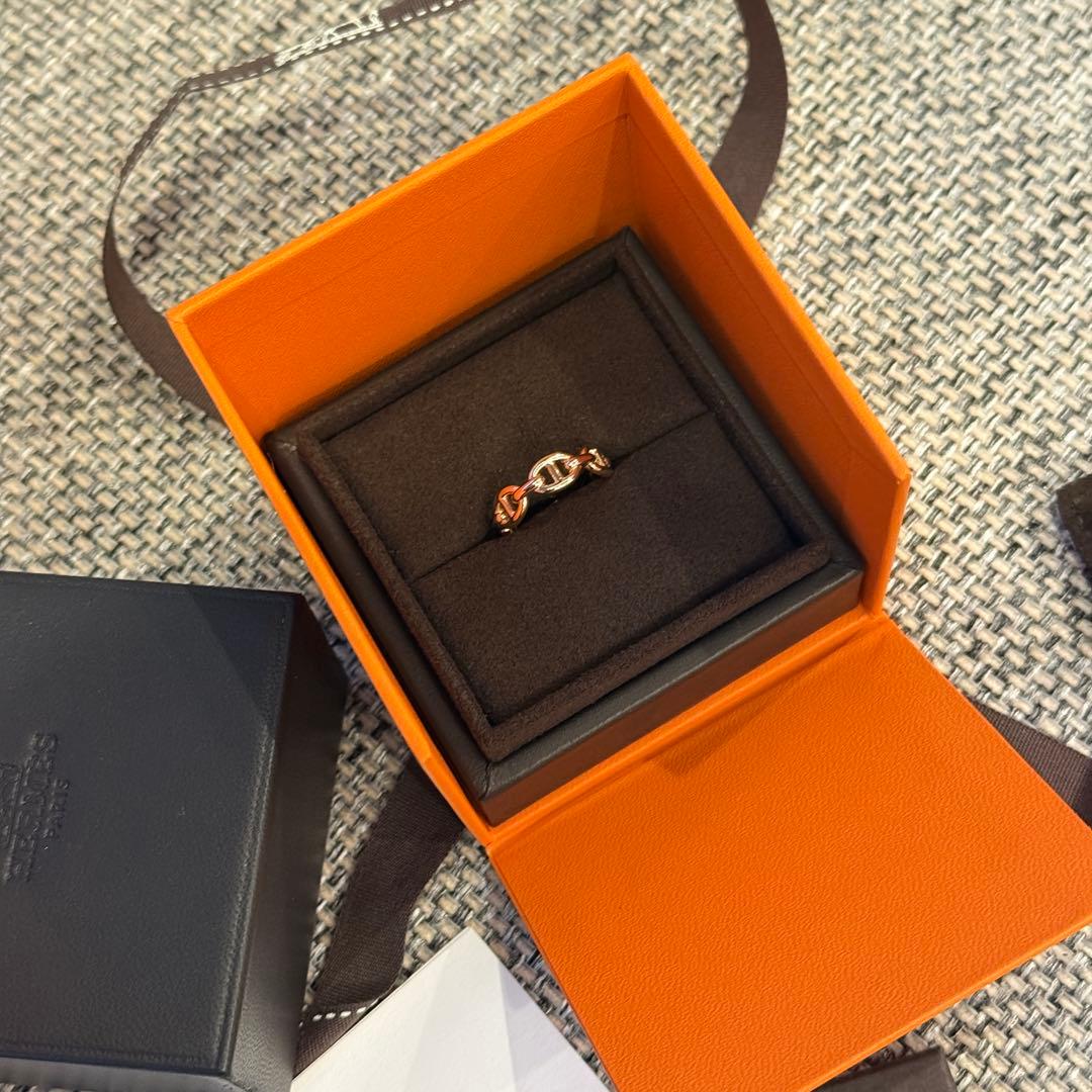 新品未使用★エルメス　 《シェーヌ・ダンクル・アンシェネ》 リング　PM 50