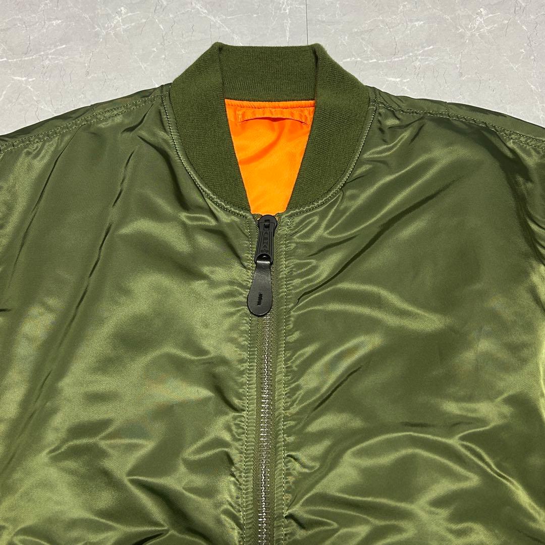 希少【ALPHA】MA-1 フライトジャケット CORE SPEC カーキ XL