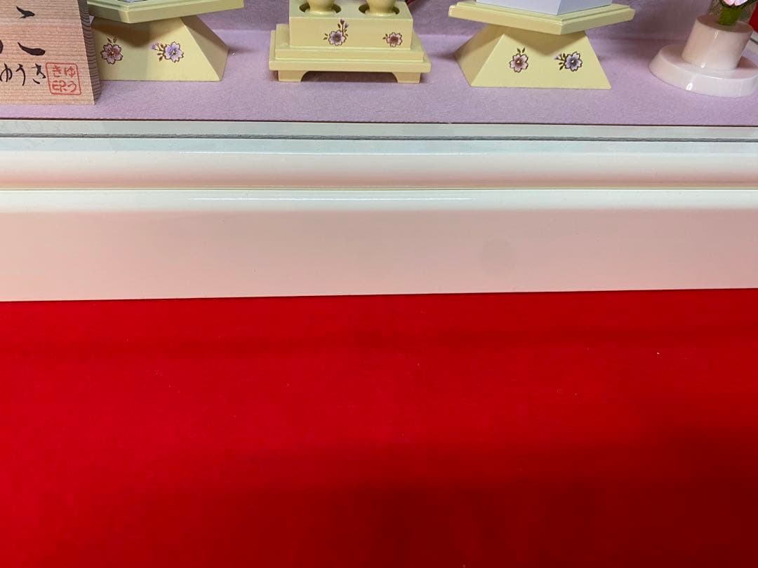 木目込み人形　アクリルケース入・ひなろこ　工房ゆうき