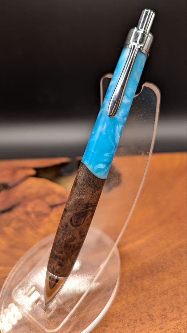 618ハイブリッドウッド　レジンウッド　木軸シャーペン　ボールペン