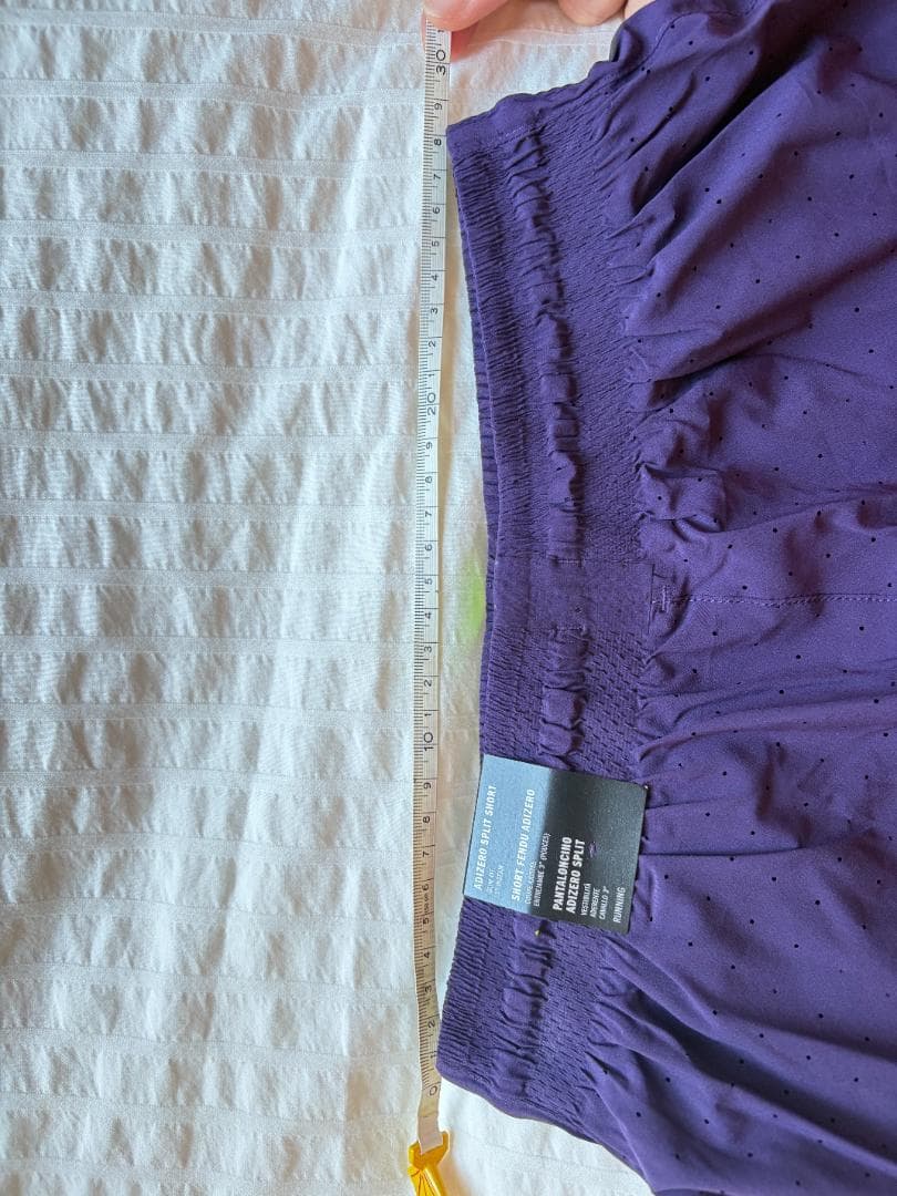 Adidas Adizero ランニングショーツ XS 3\" (US) タグ付き