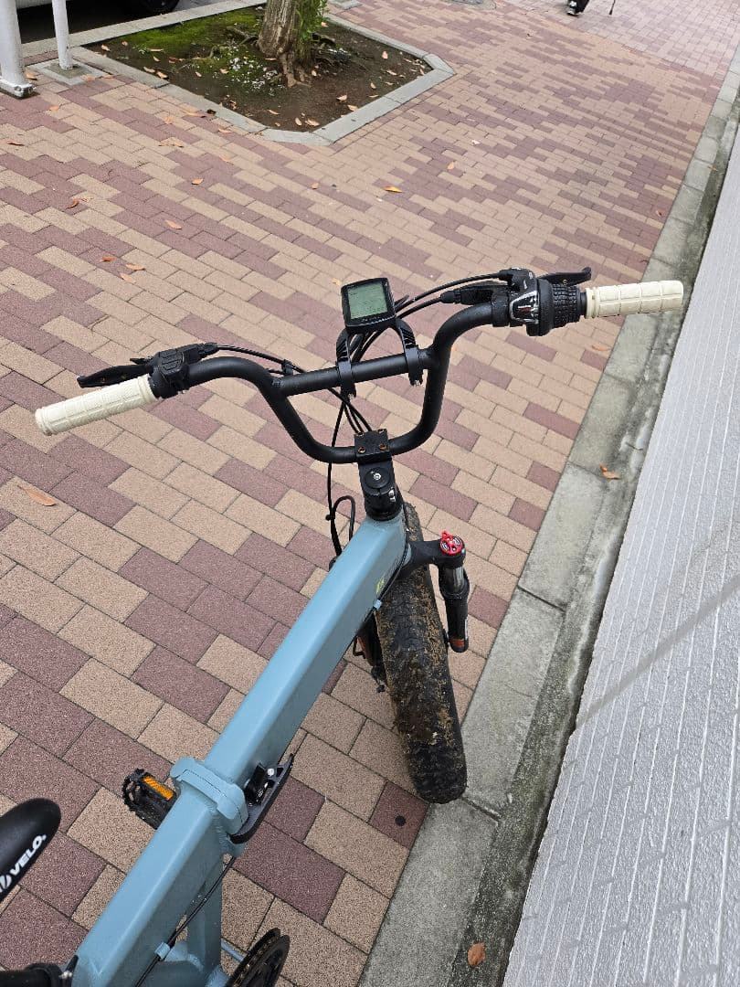 mate系ファットタイヤ電動アシスト自転車 折り畳み わけあり