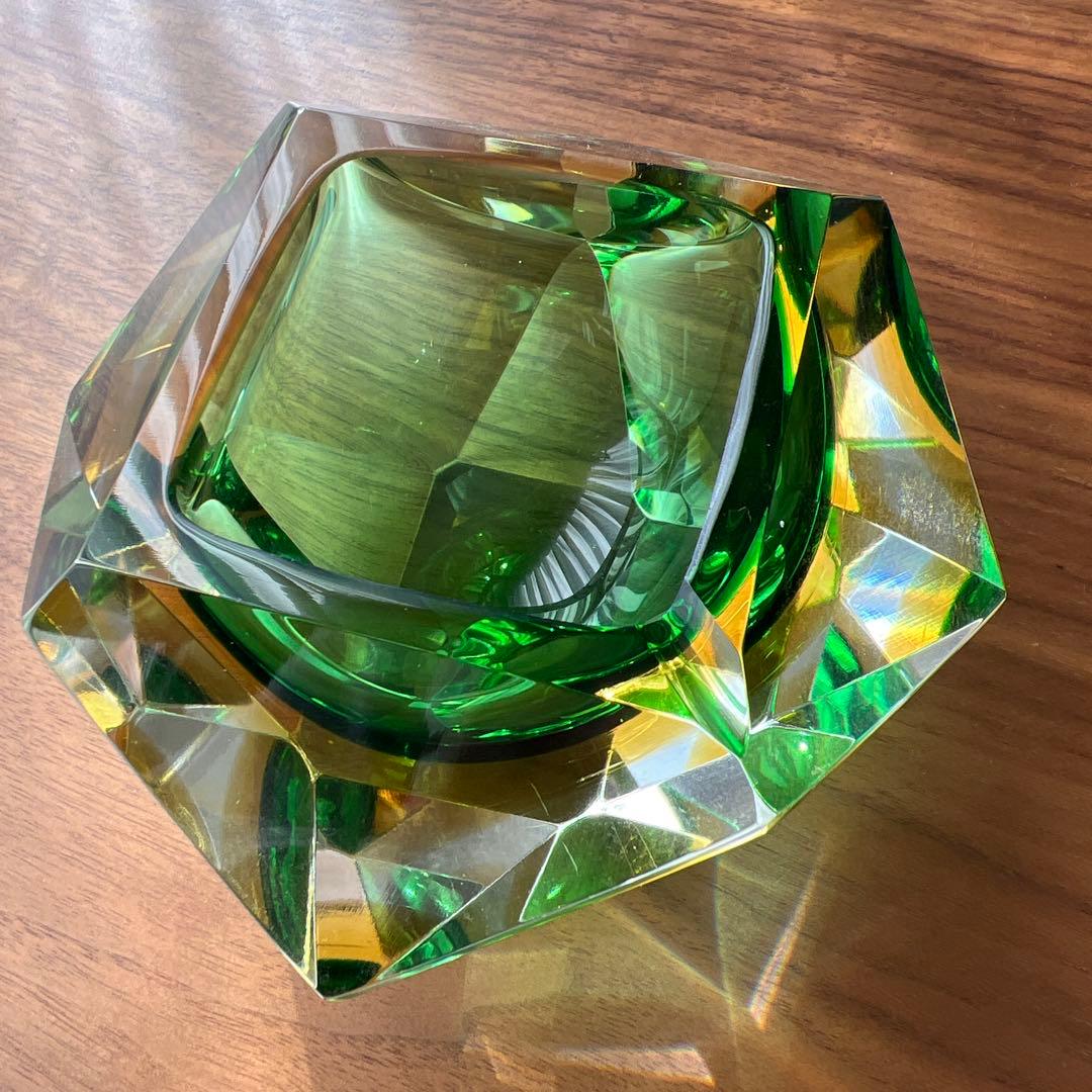 アンティーク・ベネチアンガラス/ガラスボウル