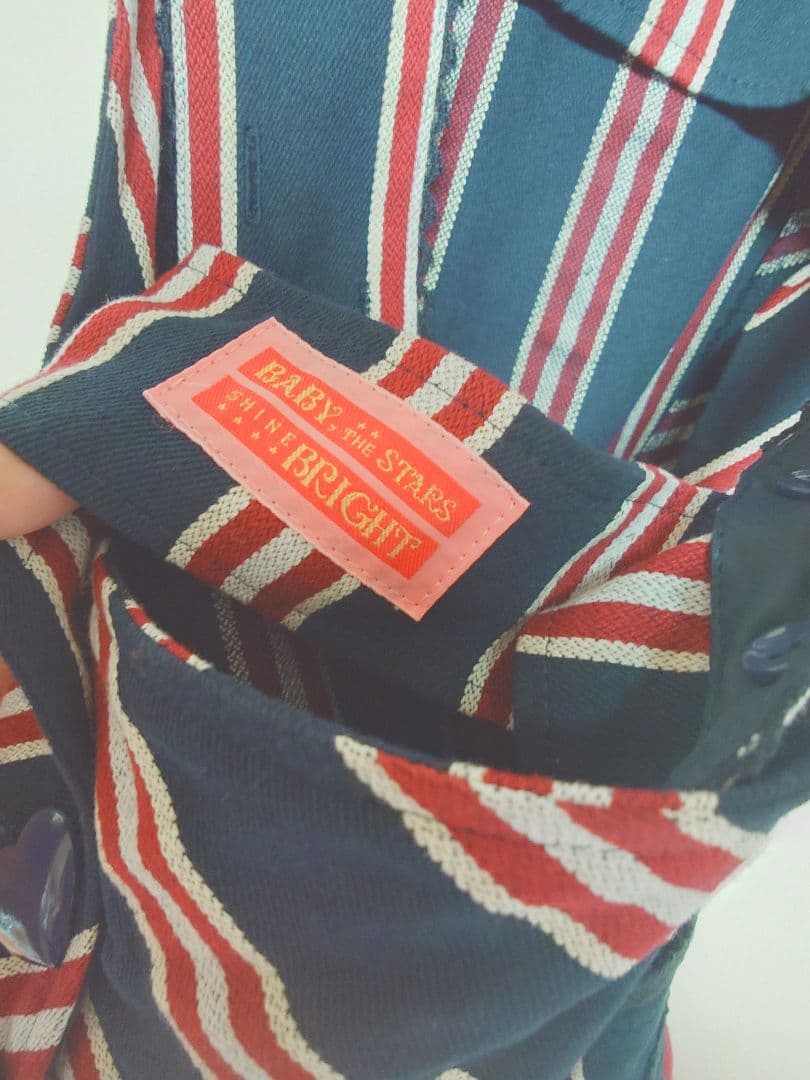 BABY, THE STARS SHINE BRIGHT サロペット　紺