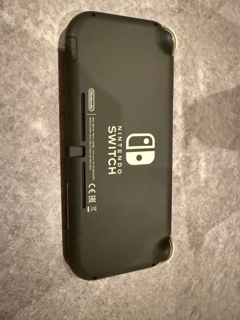 Nintendo Switch Lite グレー　本体　初期化、動作確認済み