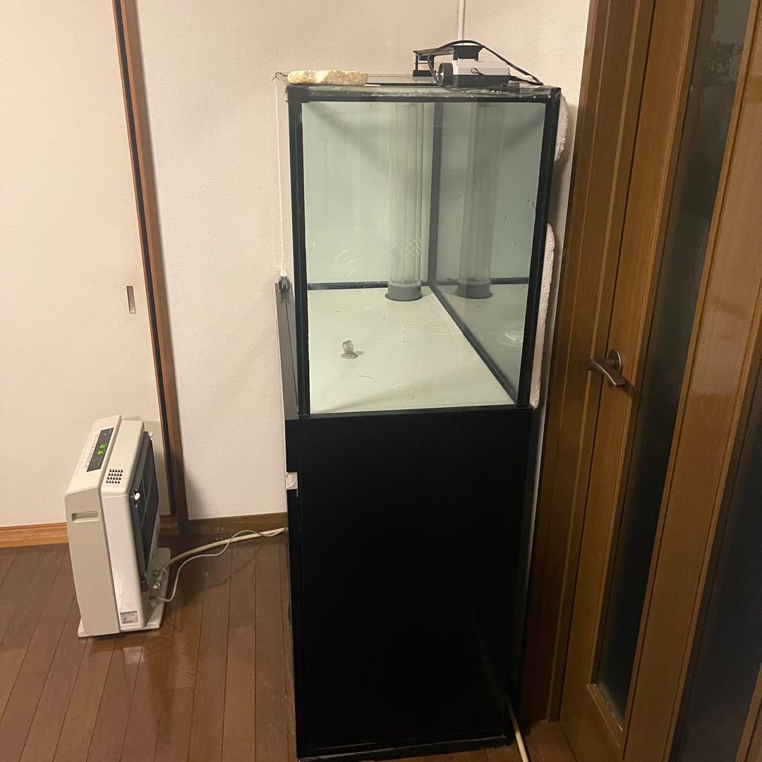 900 アクリル水槽　オーバーフロー 大型水槽 & キャビネット水槽台