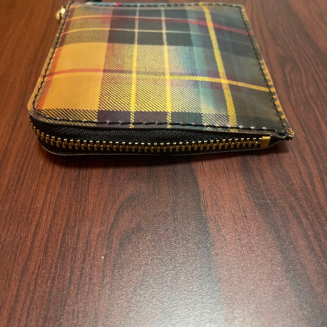 m*a様 激レア　コムデギャルソン ケース　タータン チェック　イエロー×