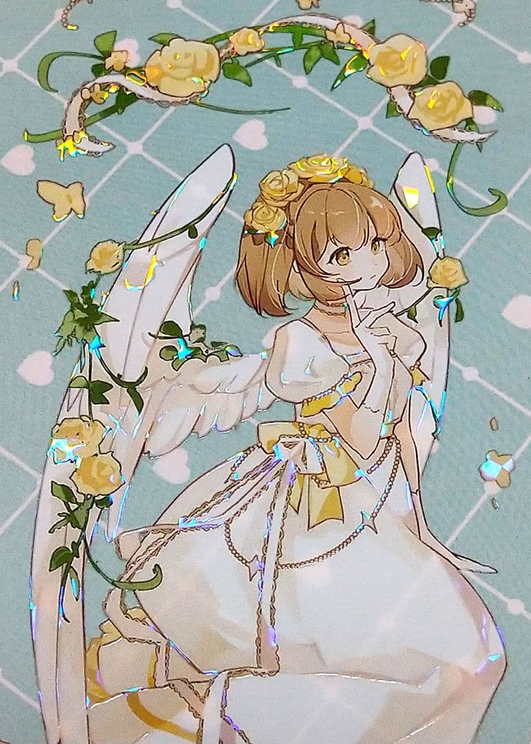 J821＃藤翼簪纱(贝壳光)刺猬家切り売り海外人物マステ女の子