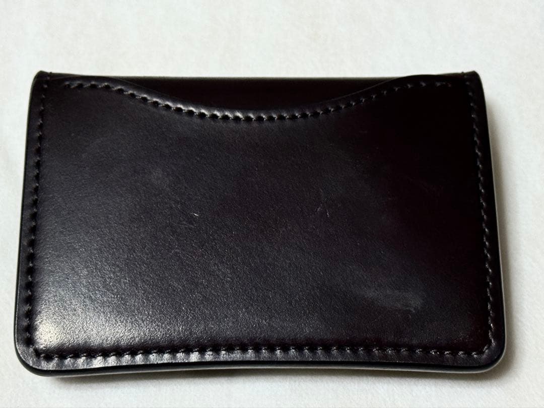 【新品】ワイルドスワンズ ＊フルシェルコードバン＊ダークバーガンディ＊スタンプ