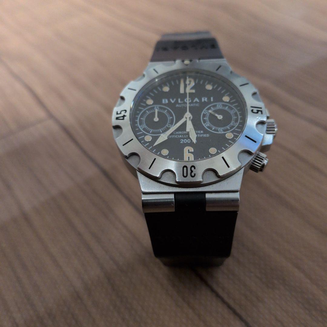BVLGARI アナログ自動巻き時計 200m防水