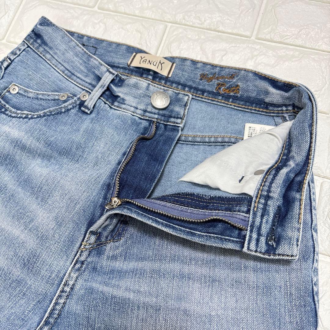 美品 【YANUK 田中みな実】 ハイウエストルース RUTH ヤヌーク 24