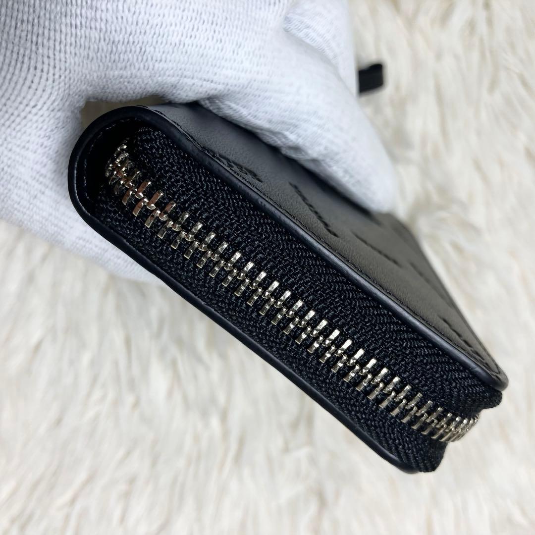 【未使用】ポーター ケース 総柄 ラウンドジップ