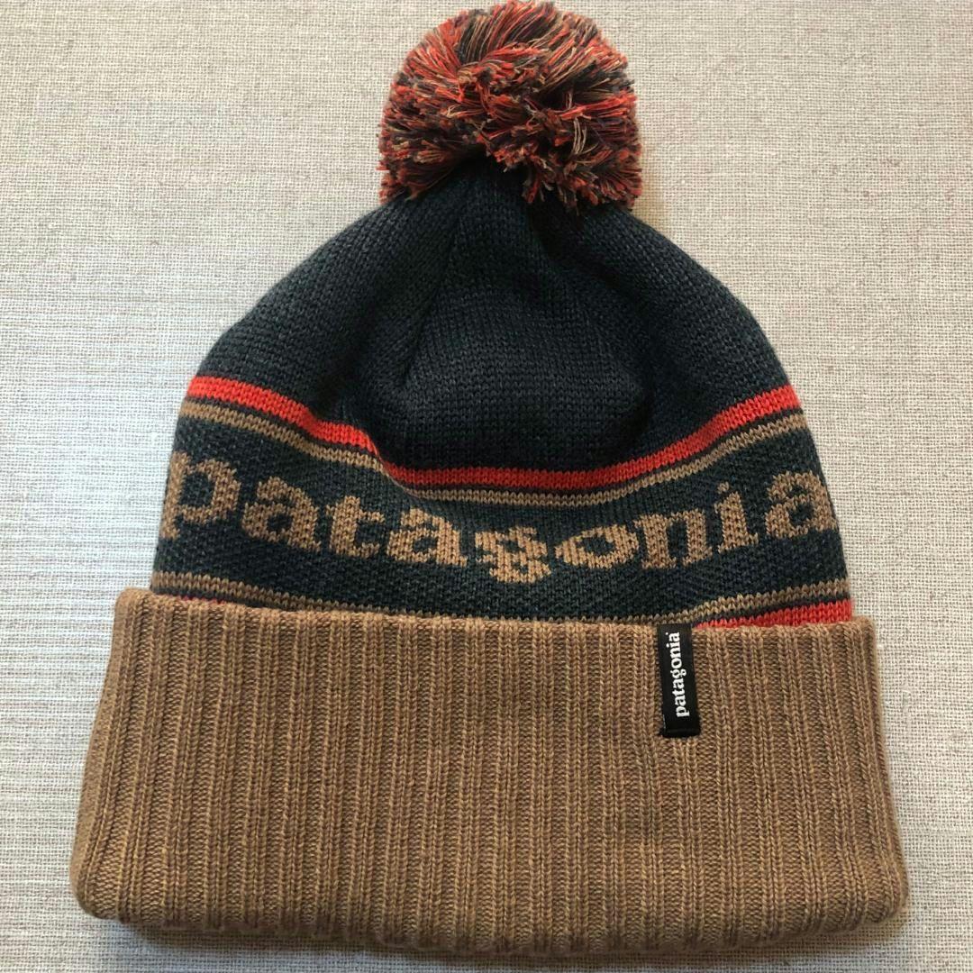 Patagonia ポンポン　ニット帽　パタゴニア パウダー・タウン・ビーニー