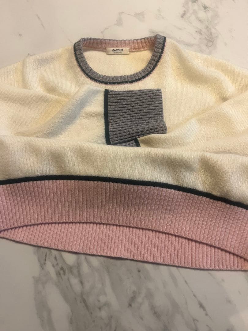 NZ LAMBS クルーネックプルオーバー　Sサイズ