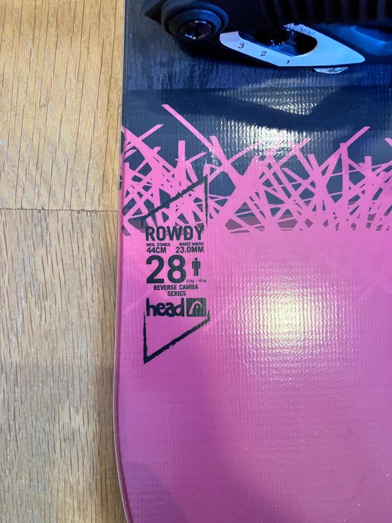 キッズ スノーボード セット HEAD BOA 128cm/22.5~23.5