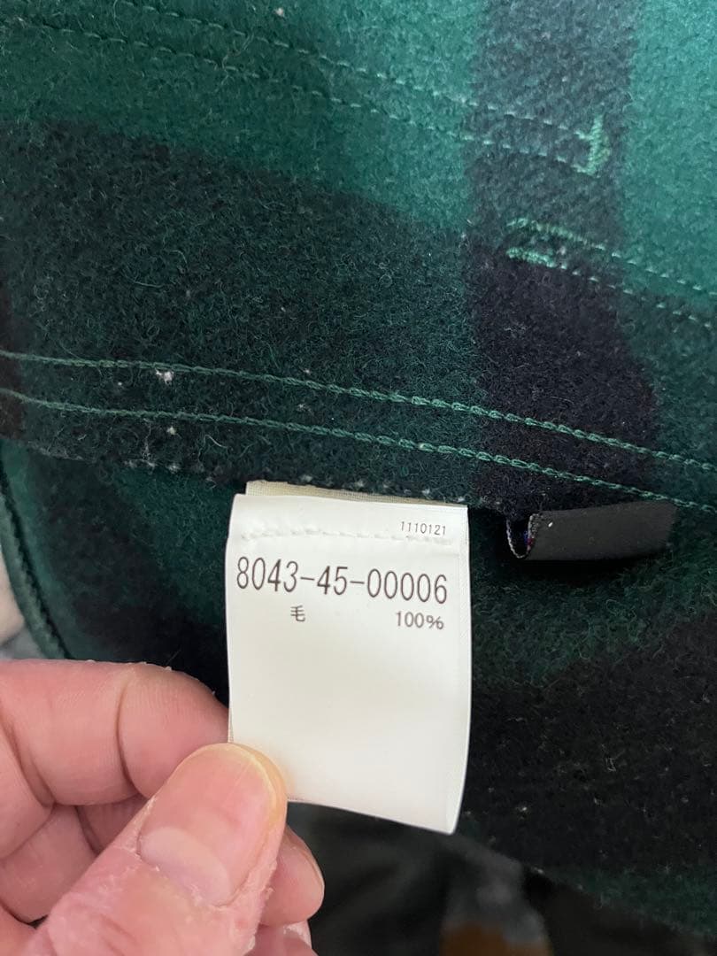FILSON ウールジャケット バッファローチェック グリーン USA製試着のみ