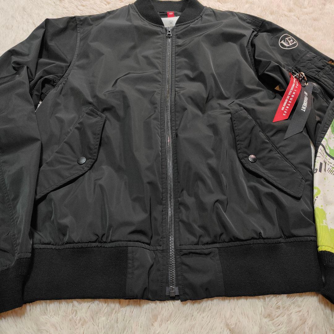 美品✨ユニフォームエクペリメント ASGER JORN ALPHA MA-1