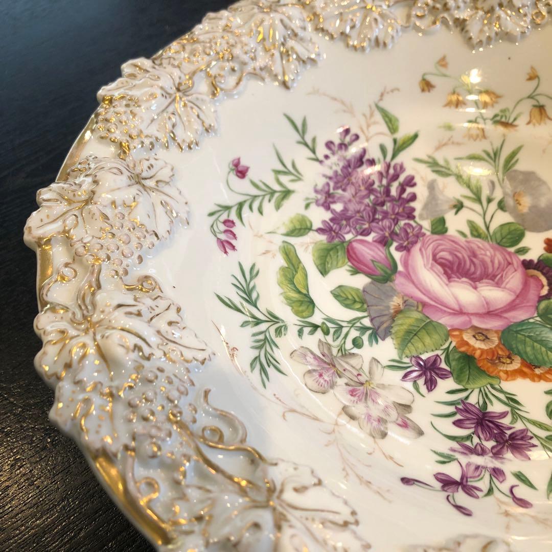 最終値下げ❗️Dresdenのアンティーク大皿 美品❗️