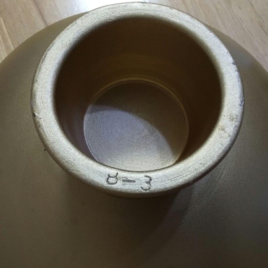 花器　花瓶　剣山　華道 水盤 金塗り ゴールド